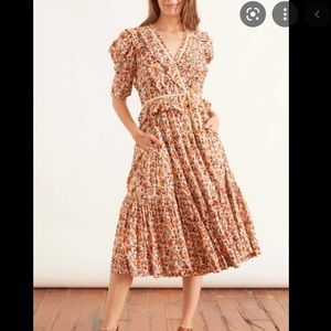 Ulla Johnson Lisette dress in Pearl.